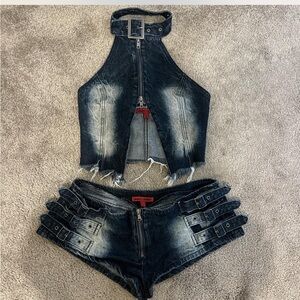 Jaded london denim set